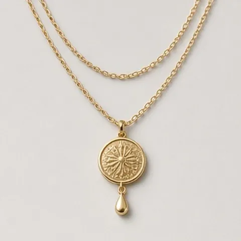 Layered Pendant Necklace