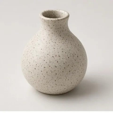 Speckled Ceramic Bud Vase